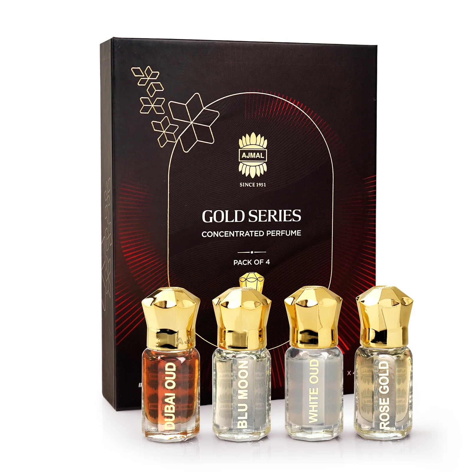GOLD Non-Alcoholic Attar Giftpack 20ML for Unisex